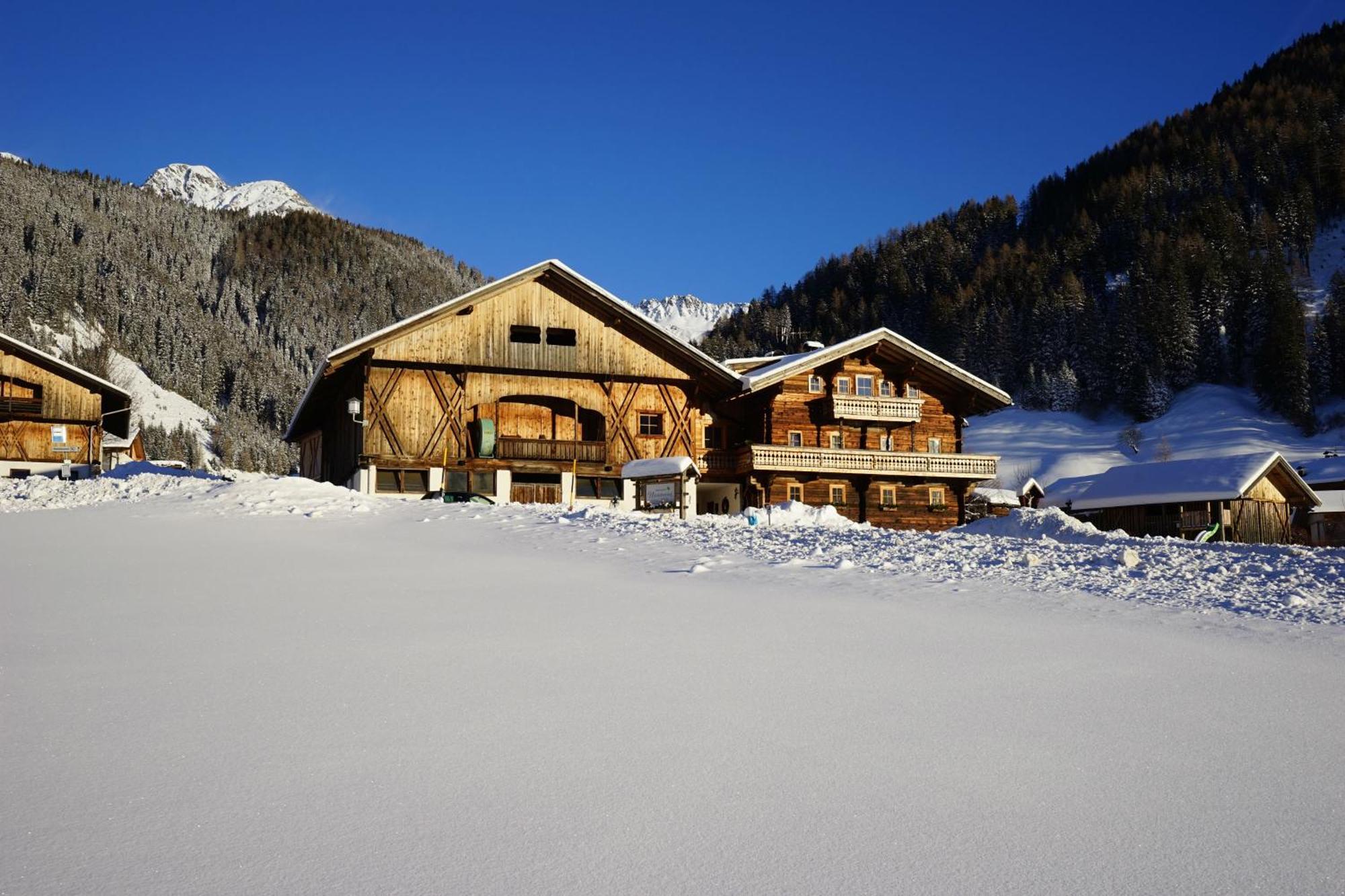 Appartamento Unterhabererhof Santa Maddalena in Val Casies Esterno foto